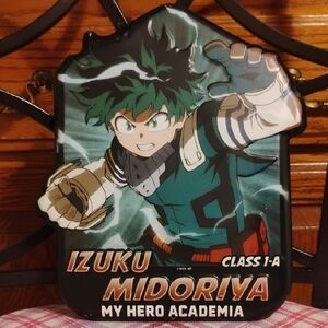 🟢 My Hero Academia Izuku Midoriya Metal Sign Anime Wall Decor 🟢
